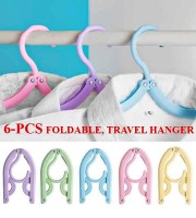 6 pcs- Smart Foldable Travel Hanger