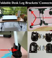 4 pcs - Laptop Table Leg Brackets/ Connector