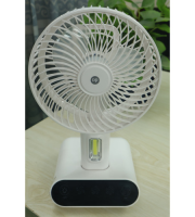 DP 7624 Rechargeable Table Touch Fan With Lamp