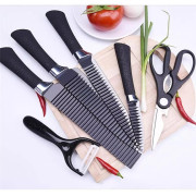 6pcs Stainless Steel New Style Kitchen Knife Set